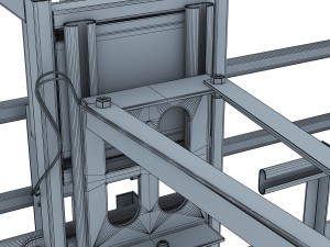 multi lane free flow mlff Model 3D