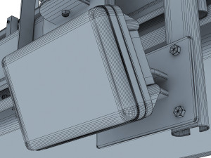 multi lane free flow mlff Model 3D