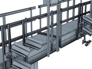 multi lane free flow mlff 3D Model