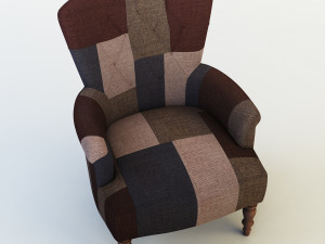 akey armchair 3D 模型