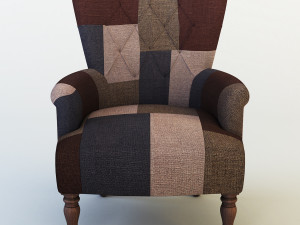 akey armchair 3D 模型