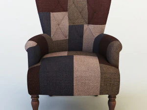 akey armchair 3D Model