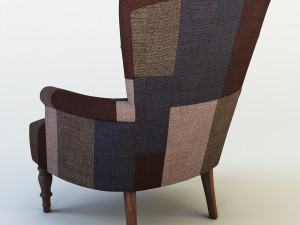 akey armchair 3D 模型