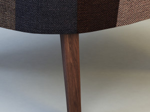 akey armchair 3D 模型