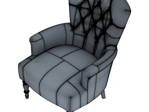 akey armchair 3D 模型