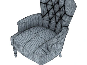 akey armchair 3D Model