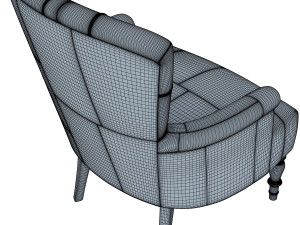 akey armchair 3D 模型