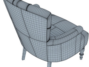 akey armchair 3D 模型