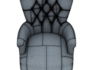 akey armchair 3D Model