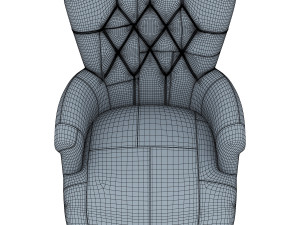 akey armchair 3D 模型
