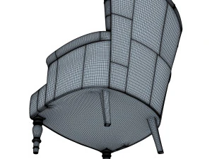 akey armchair 3D Model