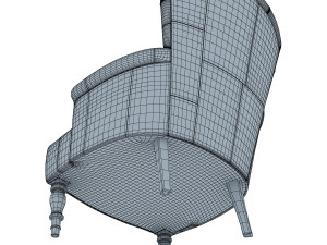 akey armchair 3D 模型