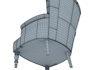 akey armchair 3D Model