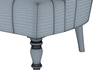 akey armchair 3D 模型