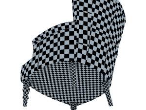 akey armchair 3D 模型