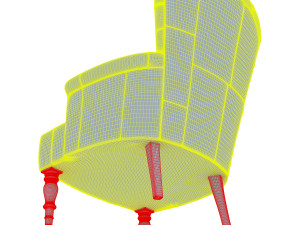 akey armchair 3D 模型