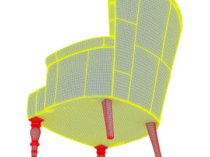 akey armchair 3D Model