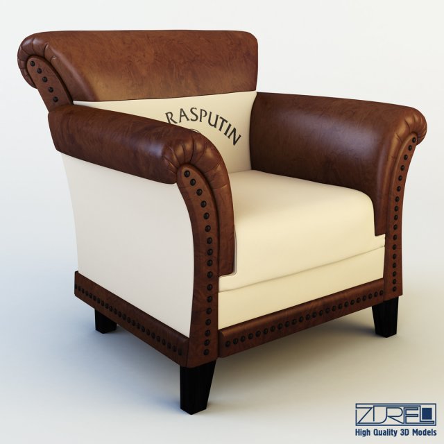 club chair patti 3D Model .c4d .max .obj .3ds .fbx .stl .blend 