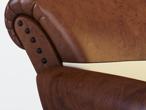 club chair patti 3D Model
