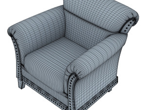 club chair patti 3D Model