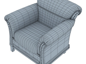 club chair patti 3D Model