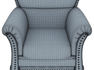 club chair patti 3D Model