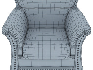 club chair patti 3D Model