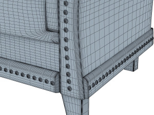 club chair patti 3D Model