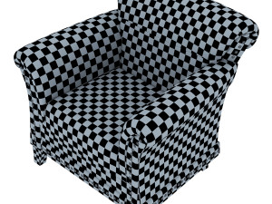 club chair patti 3D Model