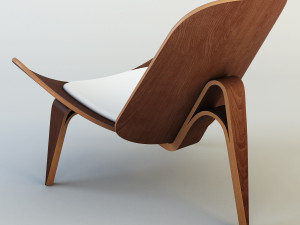 shell chair 3D Model