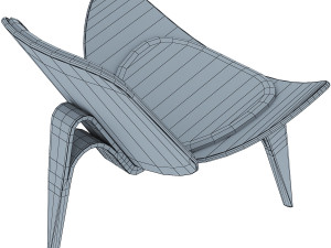 shell chair 3D Model