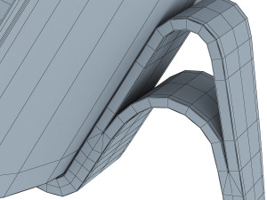 shell chair 3D Model