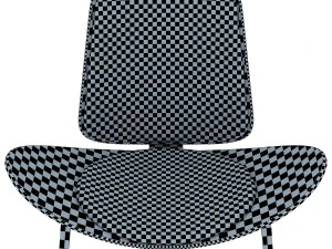 cadeira de concha Modelo 3D