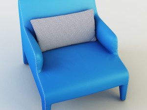 frida armchair Modelo 3D