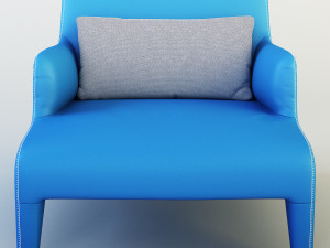 frida armchair Modelo 3D