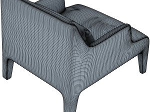 frida armchair Modelo 3D