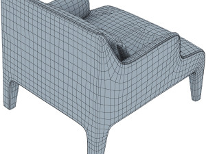 frida armchair Modelo 3D