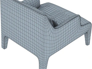 frida armchair 3D Model