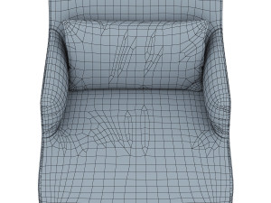 frida armchair Modelo 3D