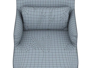 frida armchair 3D Model