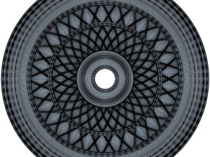 peterhof rosette r73 3D 모델