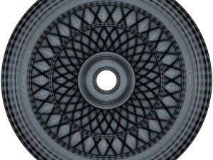 peterhof rosette r73 3D Model