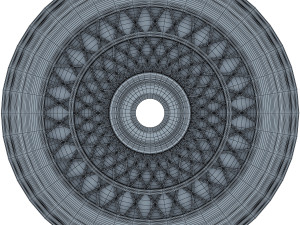 peterhof rosette r73 3D 모델