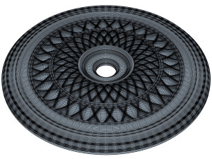 peterhof rosette r73 3D 모델