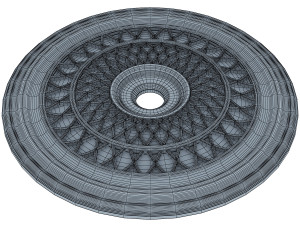 peterhof rosette r73 3D 모델