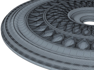 peterhof rosette r73 3D 모델
