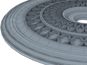 peterhof rosette r73 3D 모델