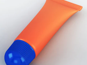 cosmetic gel tube 3D Model