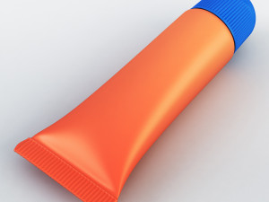 cosmetic gel tube 3D Model