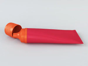cream tube 3D Model